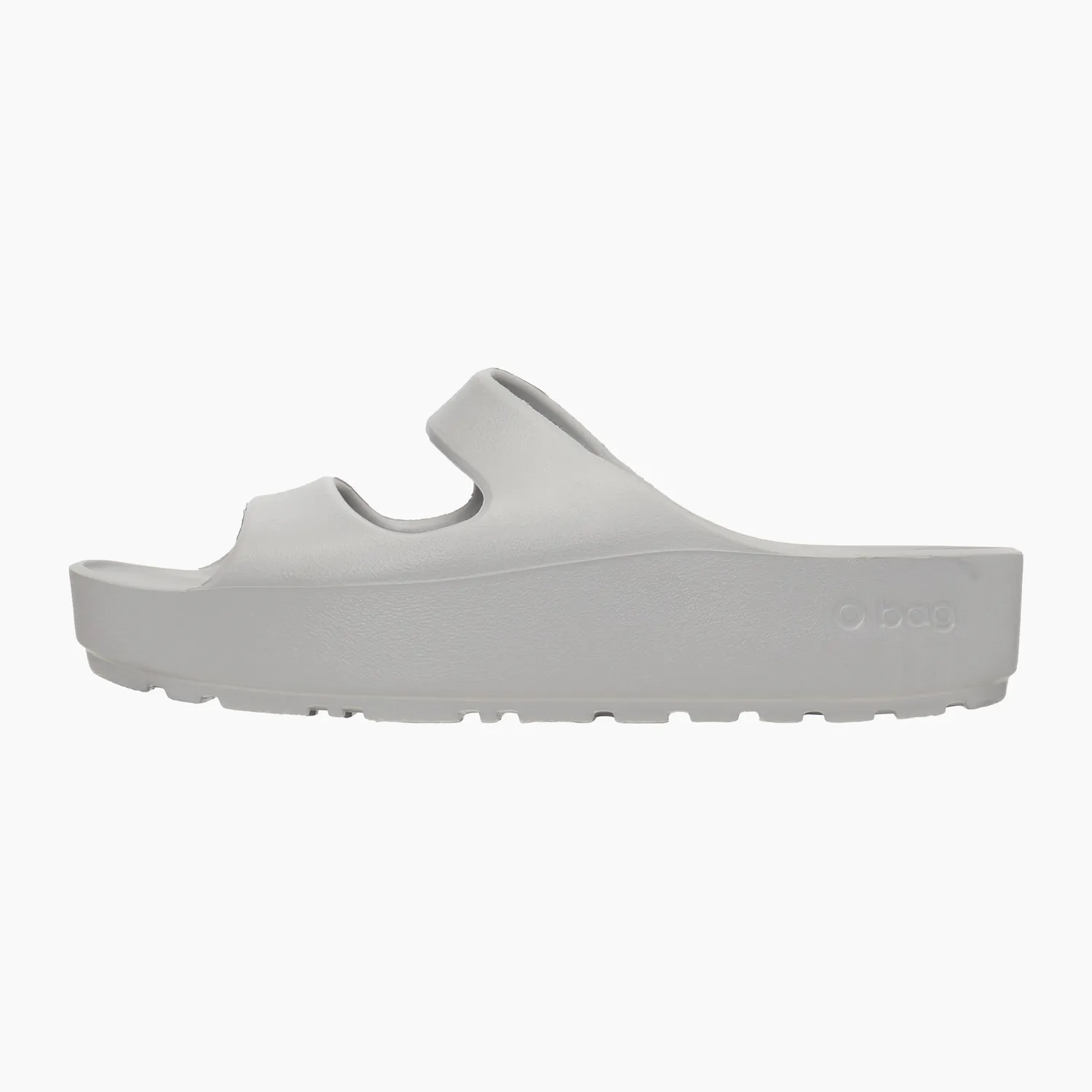 O bag O Shoes High sandales gris clair