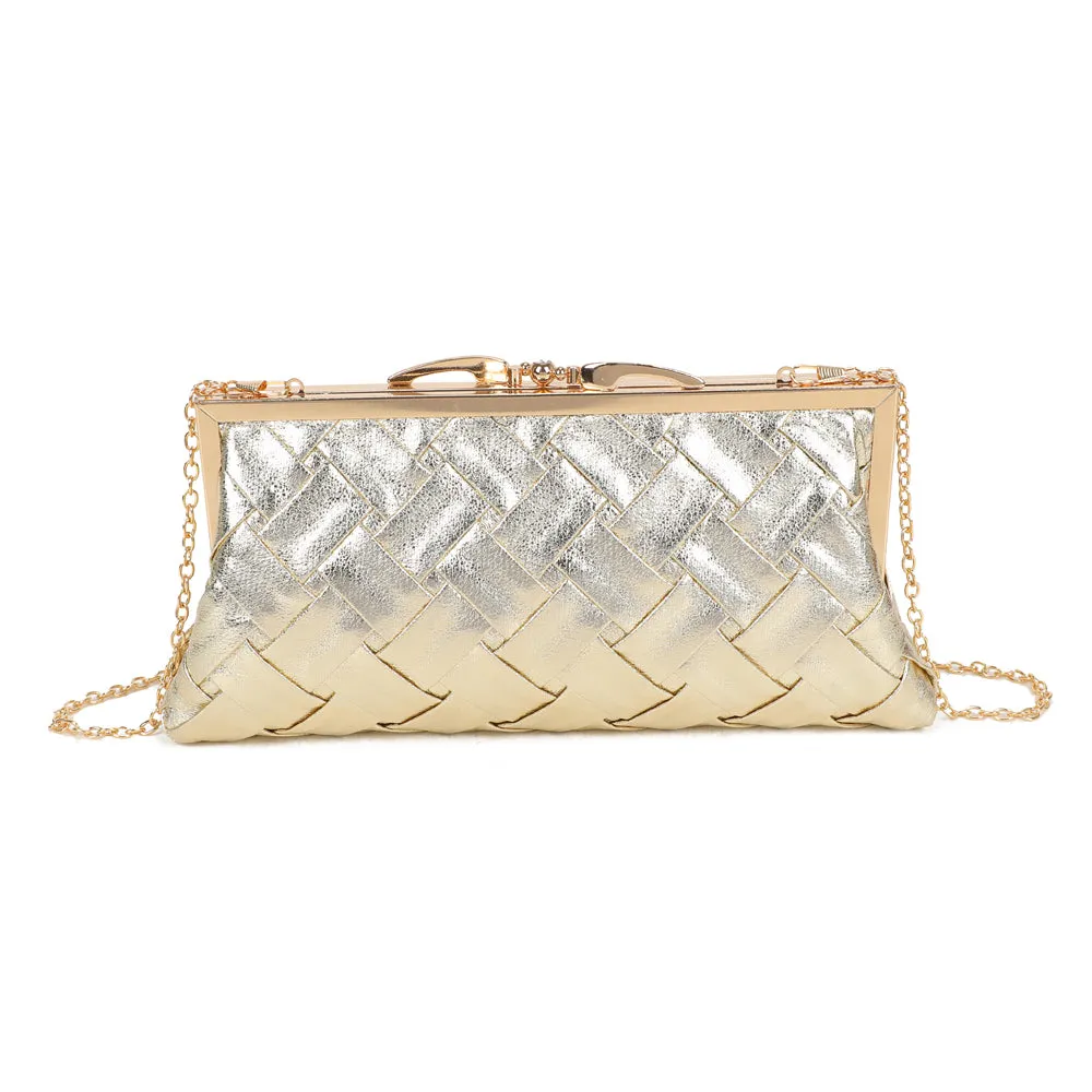 Gallantry Paris Shine pochette soirée noir