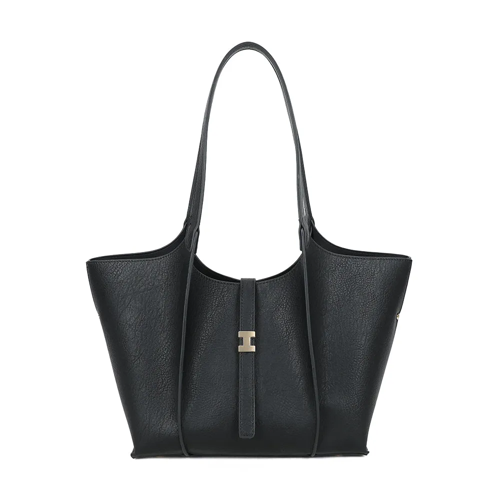 Gallantry Verde sac à main Noir grand