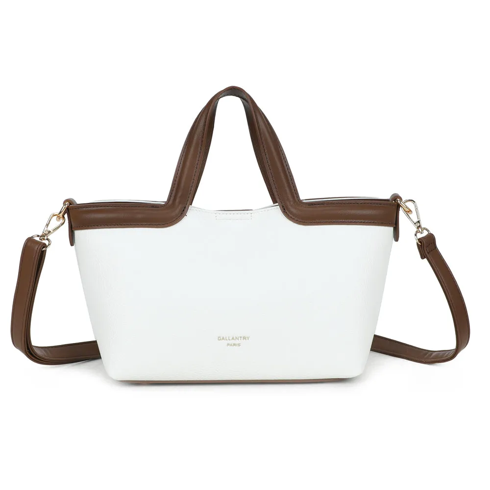 Gallantry Paris Horizon Duo sac à main noir bicolore