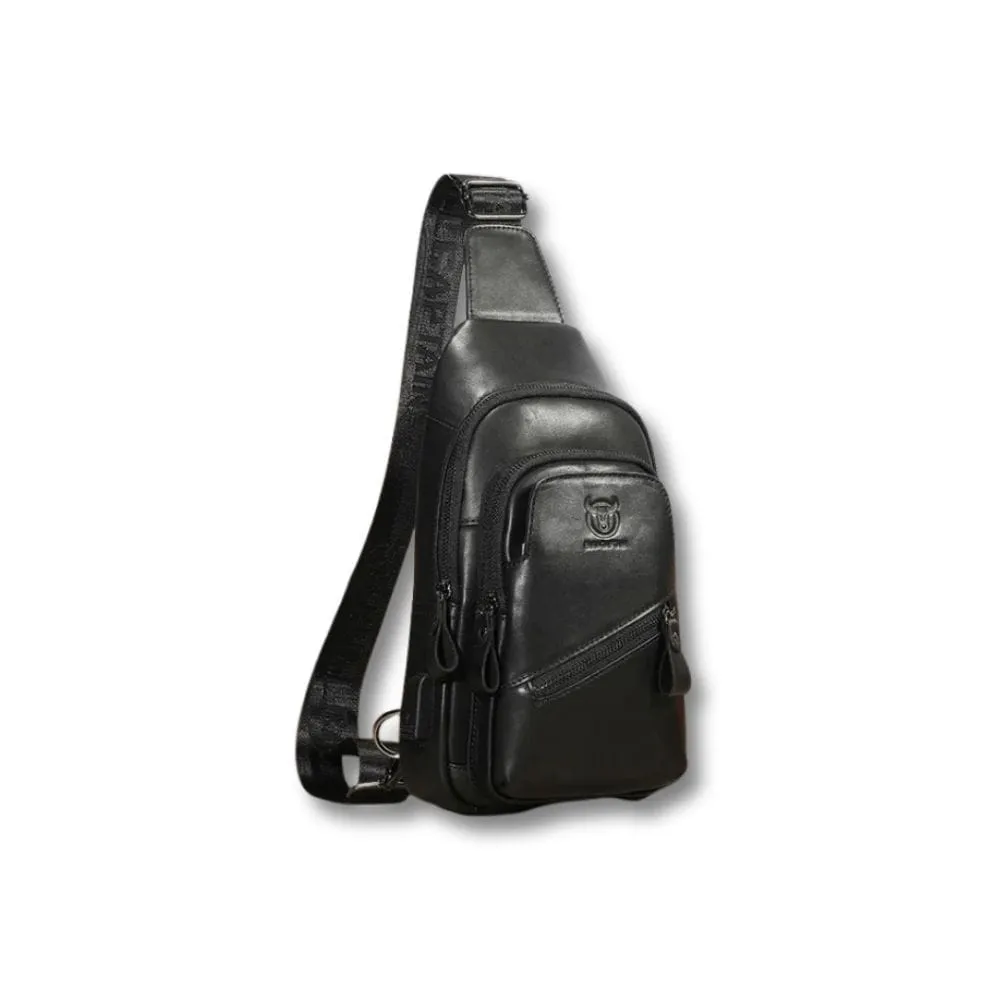 Maison Sacoches Baltik bandoulière homme marron cuir