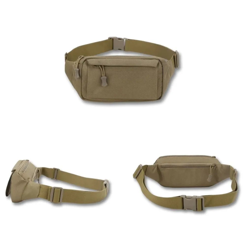 Maison Sacoches Adar petite banane militaire nylon kaki