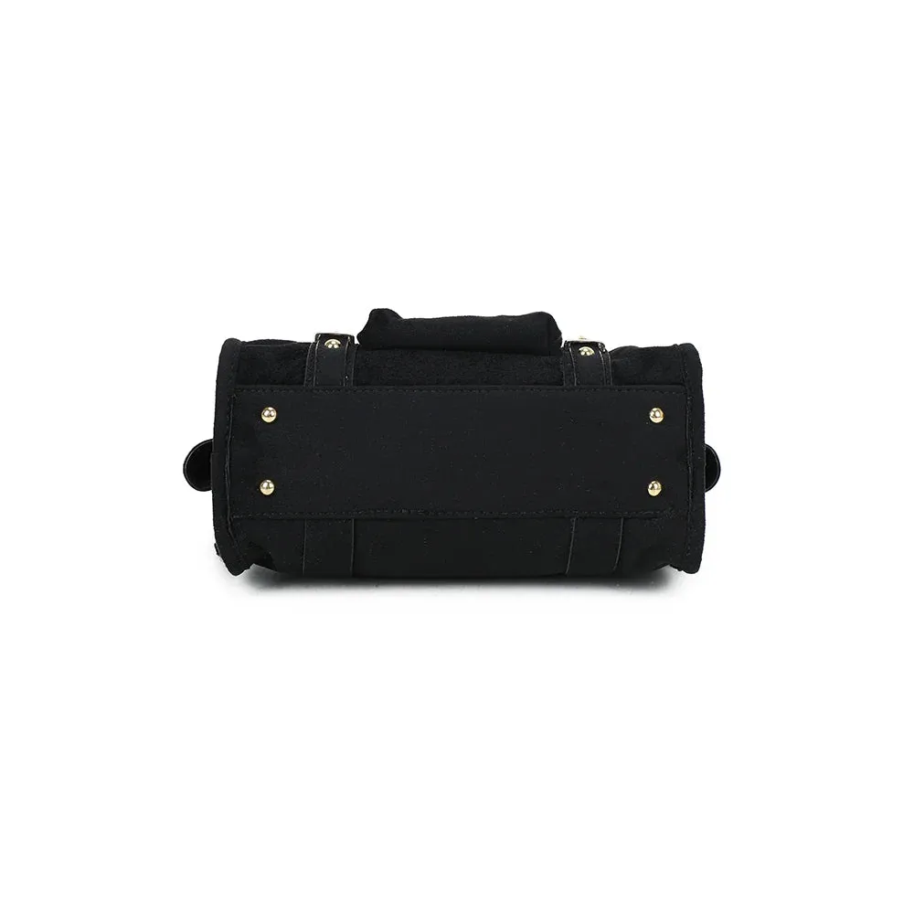 Gallantry Paris Skyla petit sac rose foncé suédine