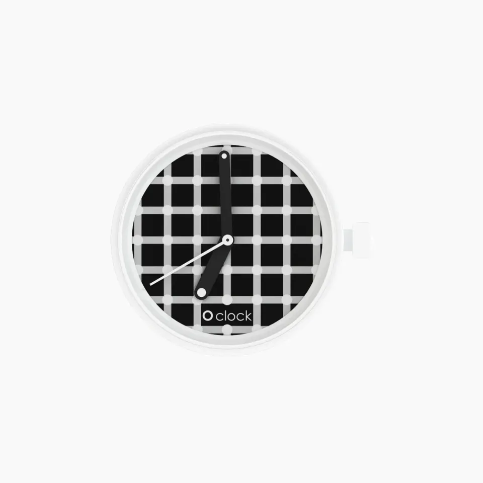 O bag O clock Graphic mécanisme montre Square graphique
