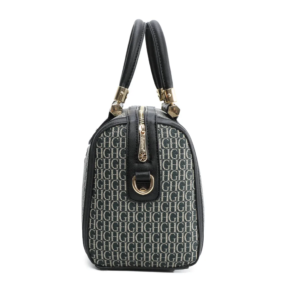 Gallantry Paris Arvello sac bowling noir monogramme