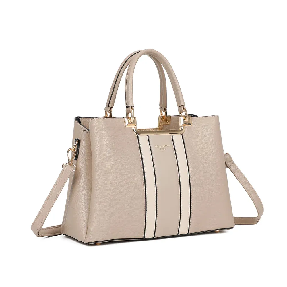 Gallantry Paris Symphonie Graphique sac à main taupe beige
