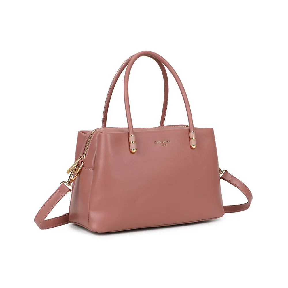 Gallantry Le Azélie sac main Rose foncé lisse
