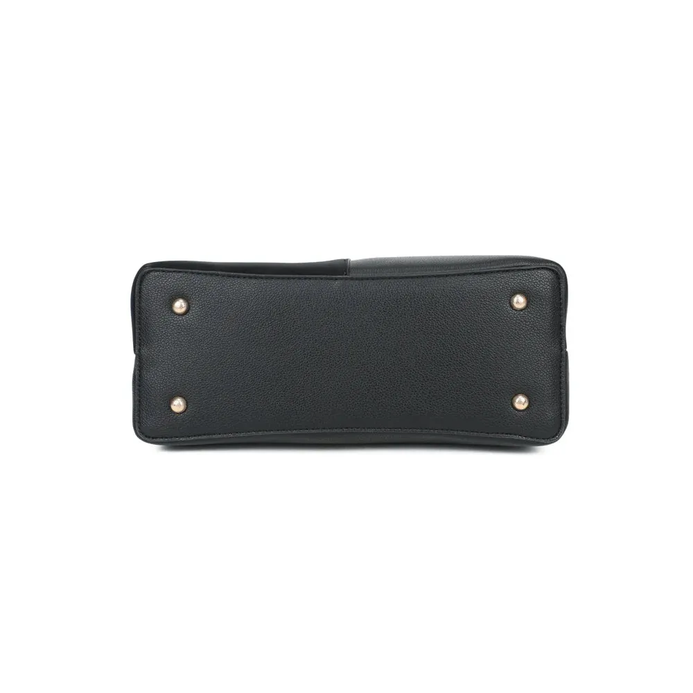 Gallantry Paris La Bellamy sac à main coffee bi-matière