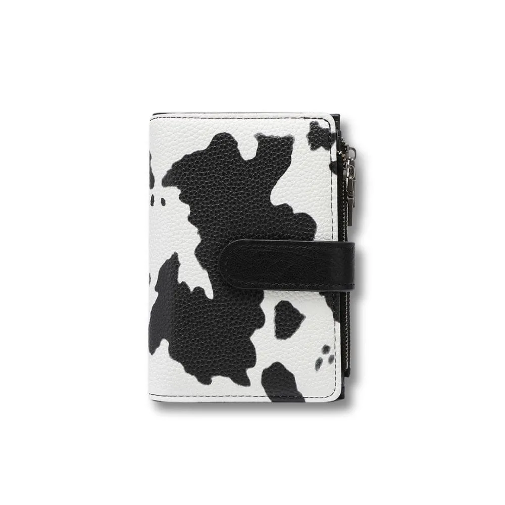 Maison Sacoches Sora portefeuille femme 3 volets cuir RFID