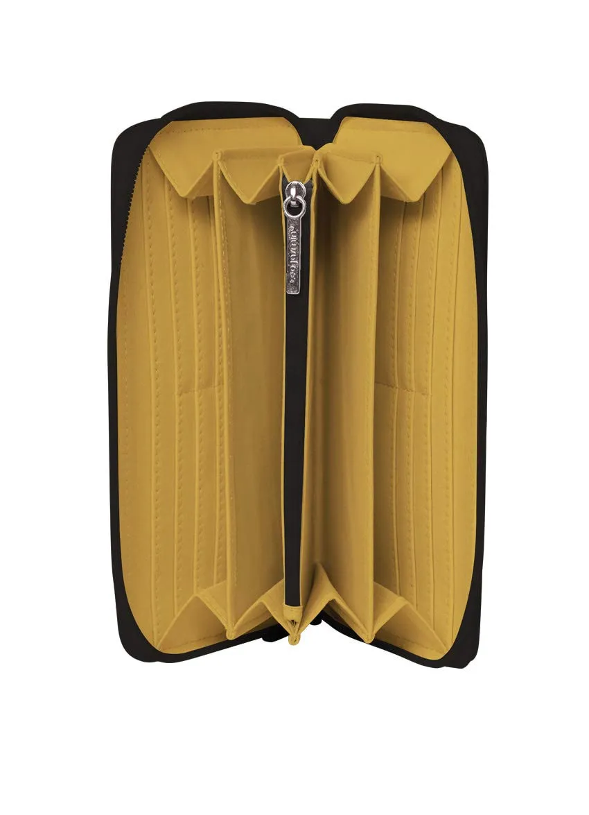 Téo Jasmin Jasmine Compagnon portefeuille Miami Olive 20 cm