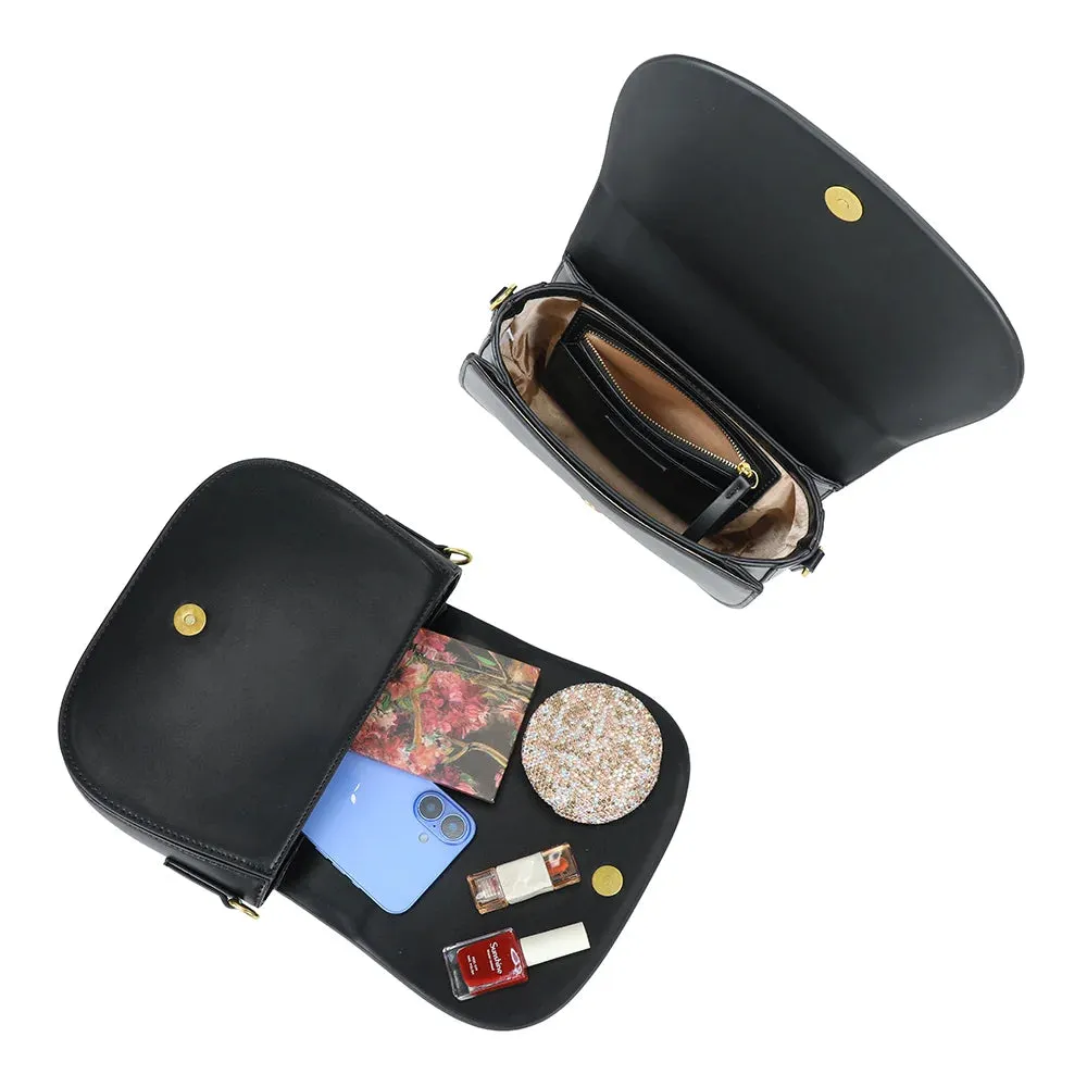 Gallantry Nova Loop sac bandoulière noir lisse