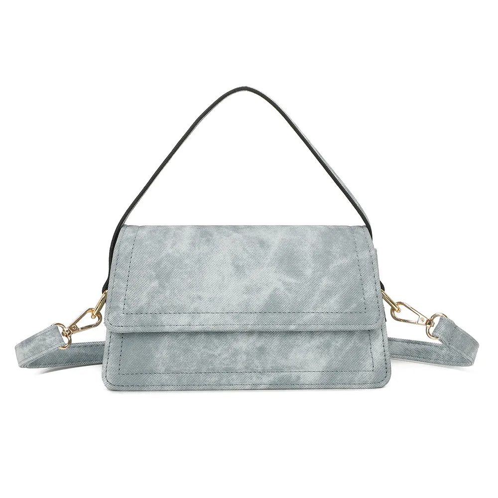Gallantry Rosino sac épaule jean Bleu