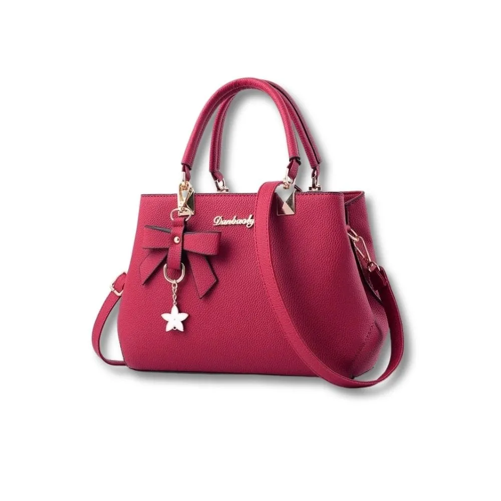 Maison Sacoches Élise sac à main bandoulière cuir noir