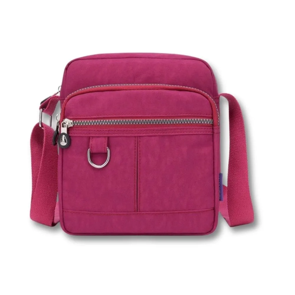 Maison Sacoches Aléna Sac Bandoulière Nylon Léger 23 cm