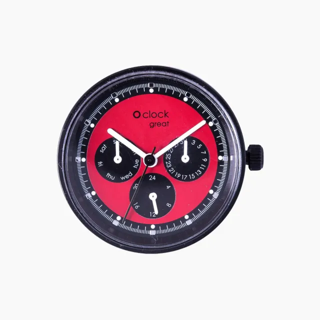 O bag O Clock Great mécanisme Racing Rouge