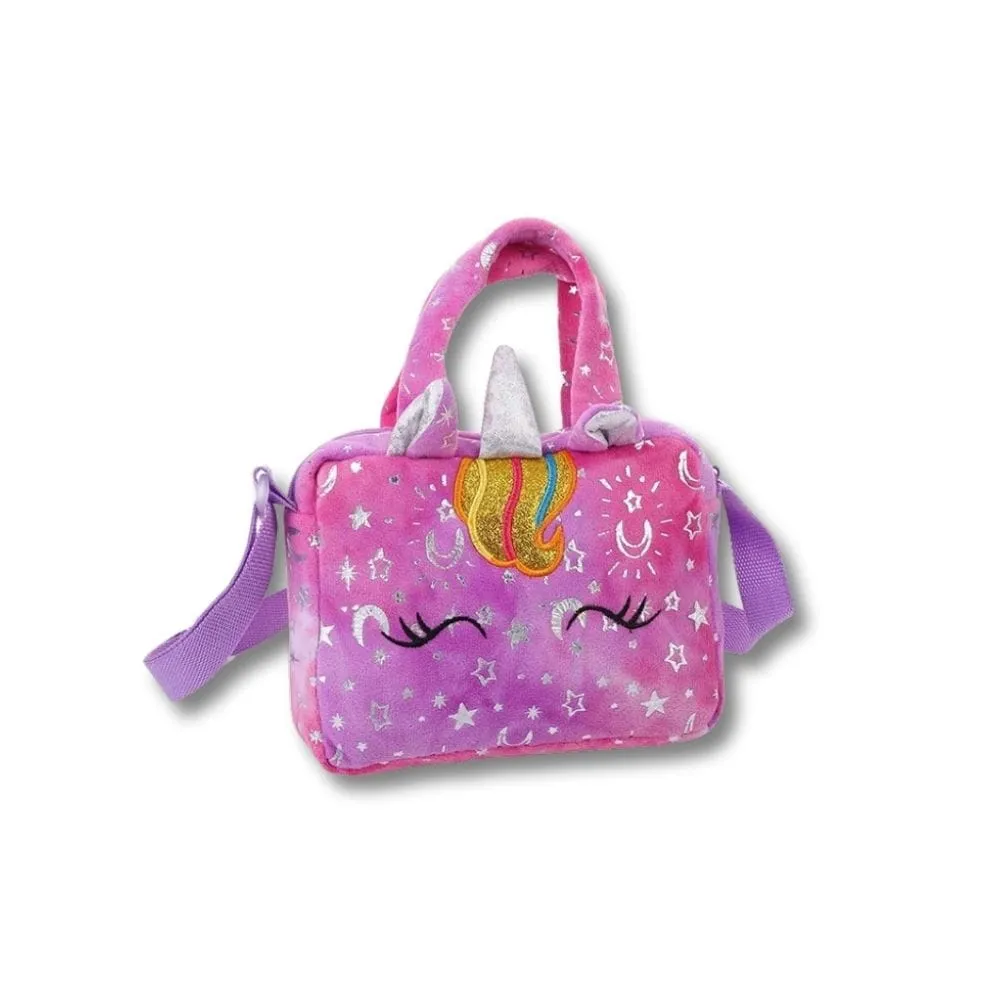 Maison Sacoches Uniko sac à main enfant violet licorne