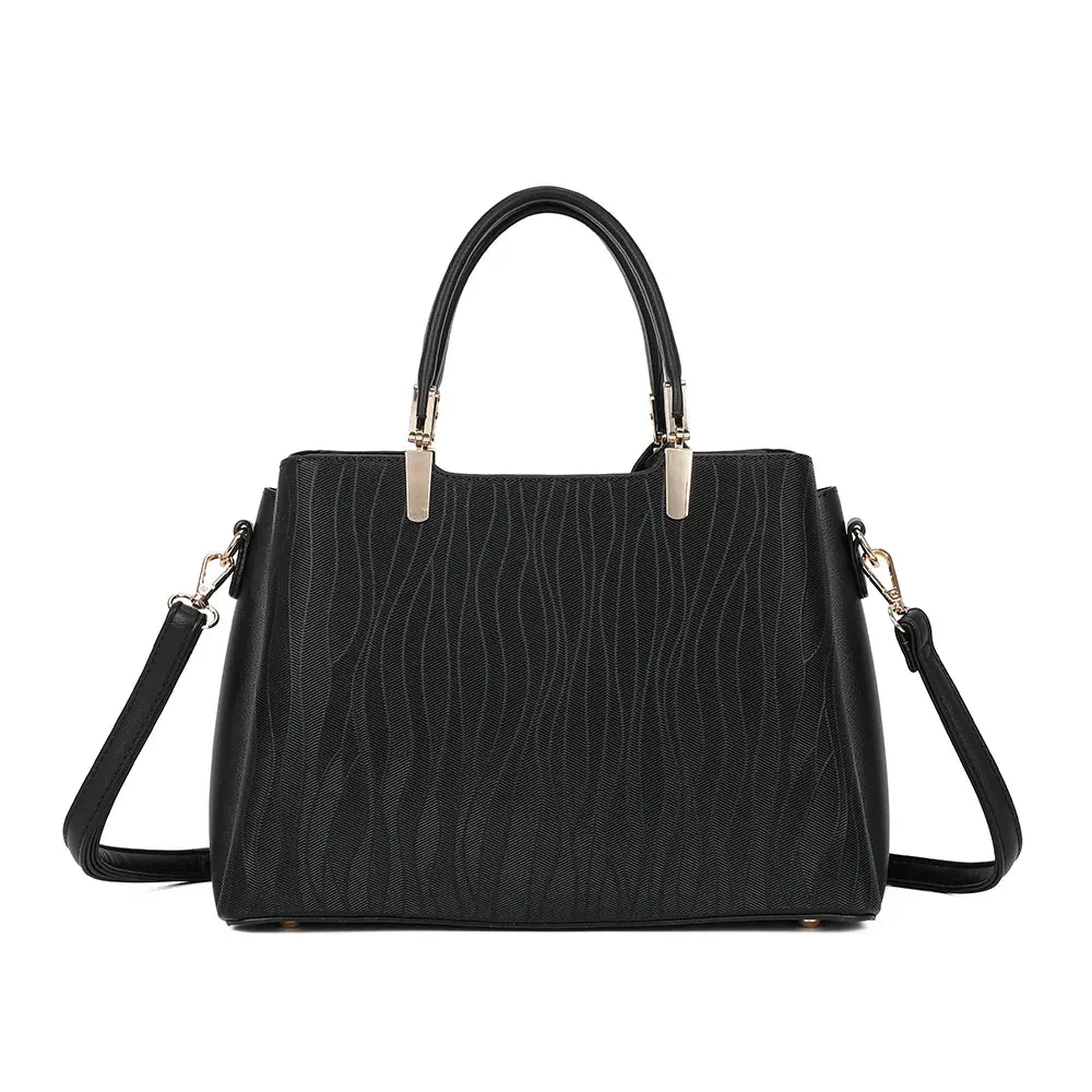 Gallantry Paris Noréline sac à main ondulé 30 cm