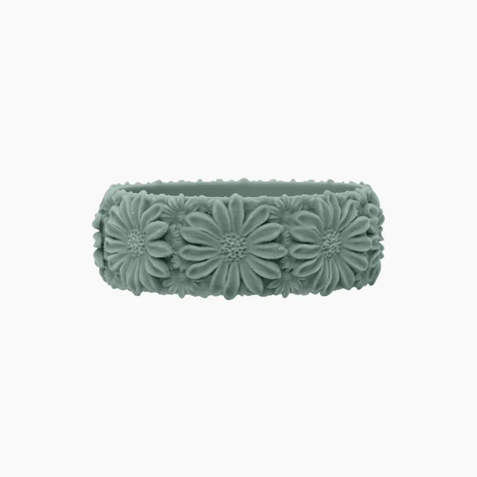 O bag Daisy Big bracelet silicone atlantico taille S