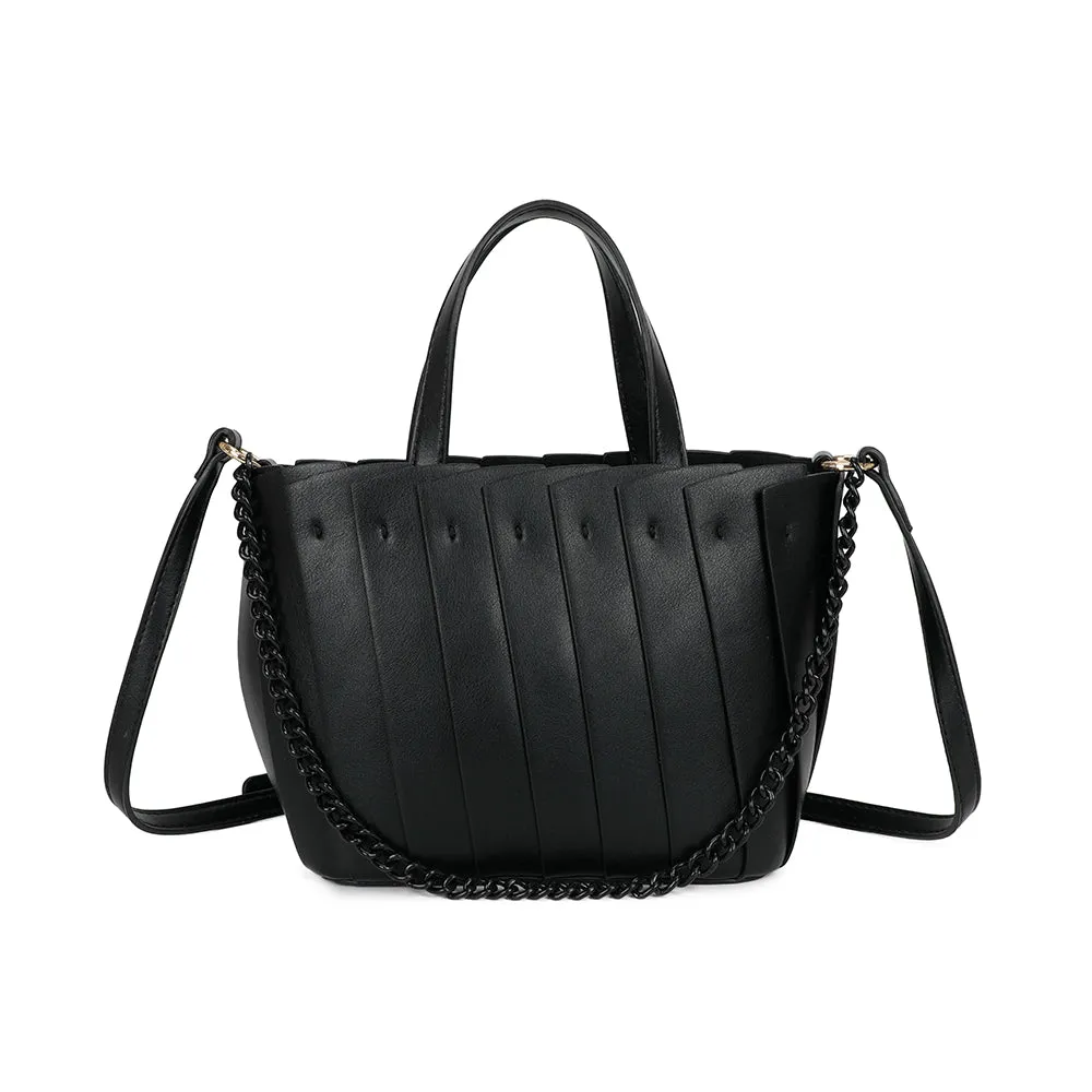 Gallantry Paris Rayon d’Élégance sac bandoulière noir chaîne