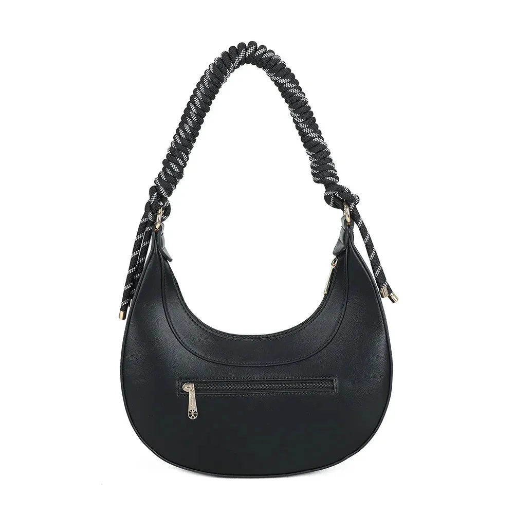 Gallantry Vena sac épaule Beige demi-lune