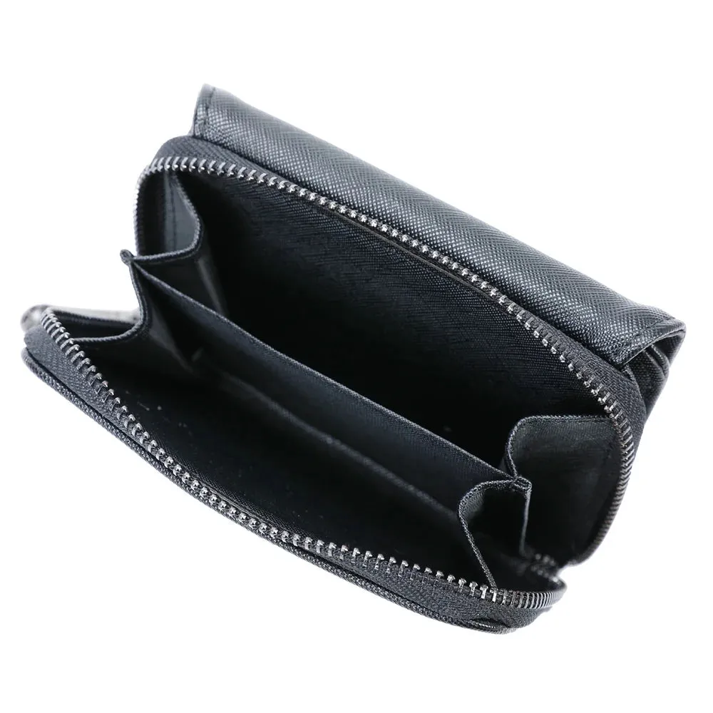 Gallantry Le petit Complice portefeuille femme noir saffiano