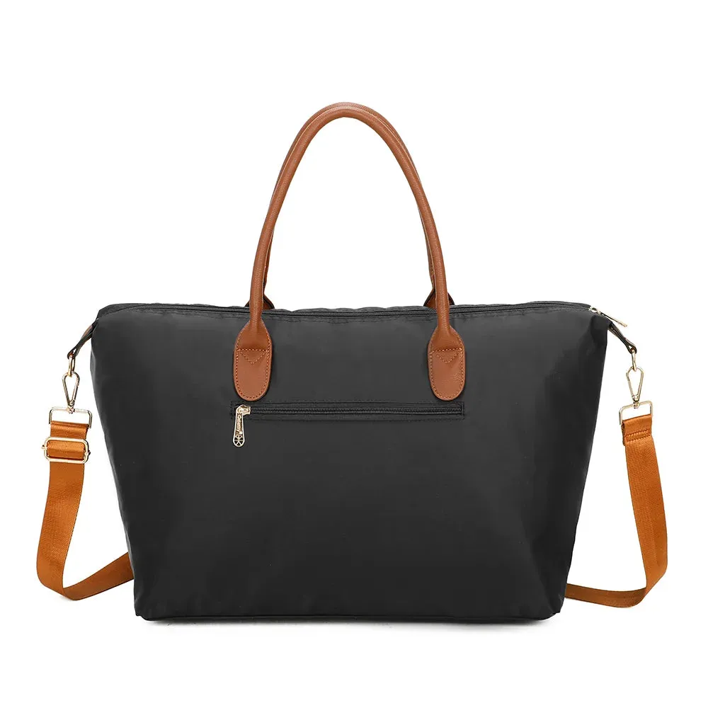 Gallantry Paris La Balade XL cabas nylon noir 43cm