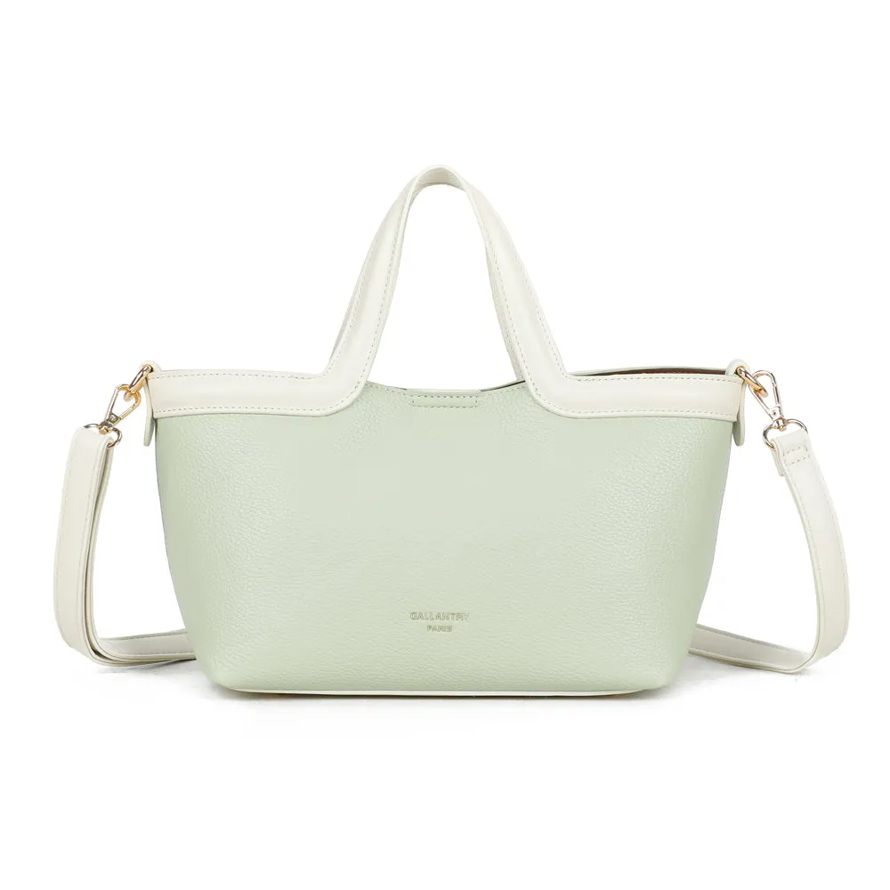 Gallantry Paris Horizon Duo sac à main noir bicolore