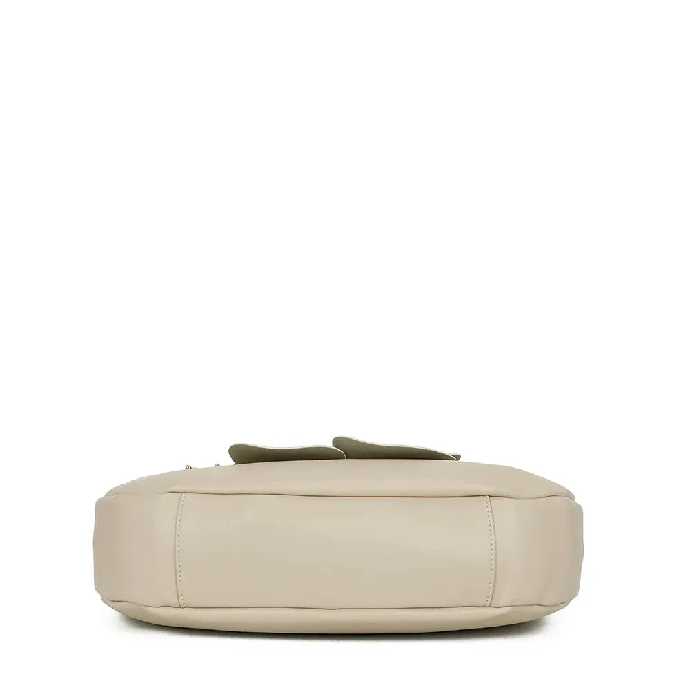 Gallantry Paris Fleur de Lune sac hobo épaule noir