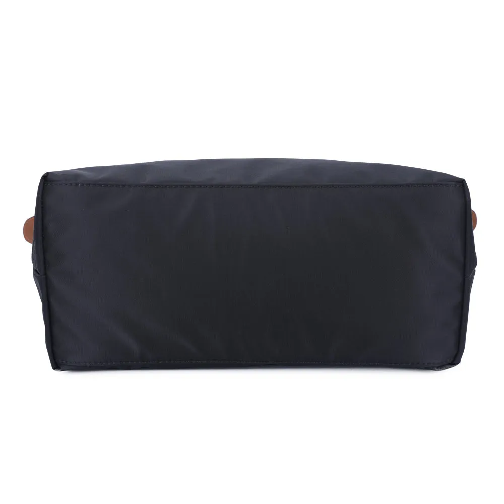 Gallantry Paris La Balade Large cabas nylon noir zippé