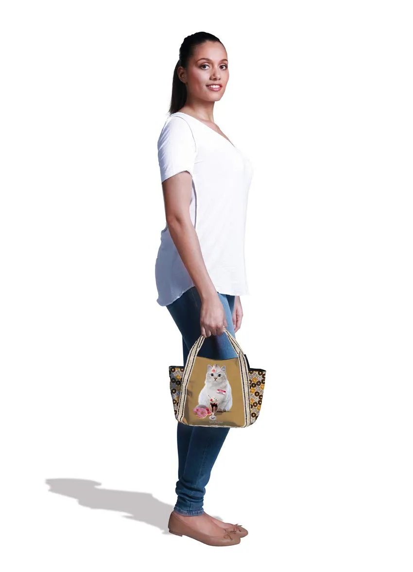 Téo Jasmin Jasmine Diner Toffee cabas coton