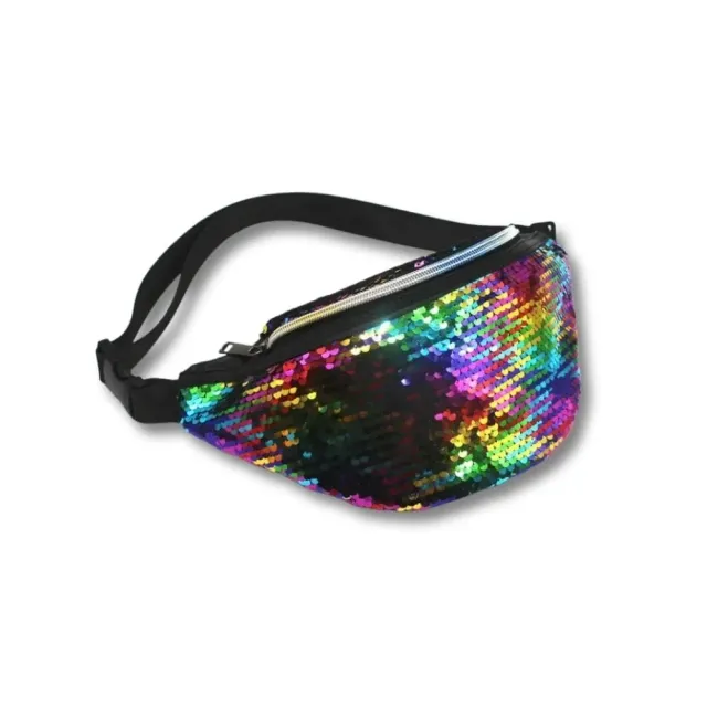 Maison Sacoches Lumi banane paillettes femme