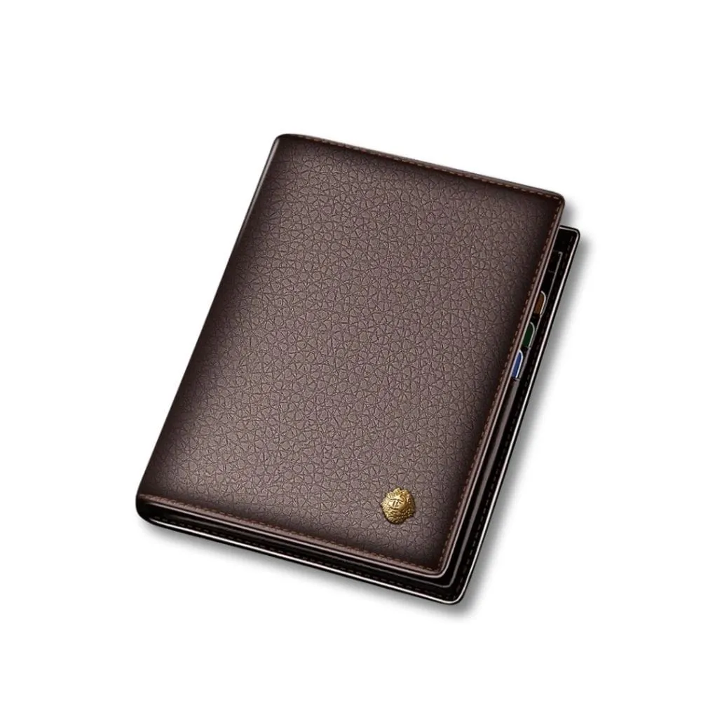 Maison Sacoches Épure porte-monnaie homme cuir Noir compact