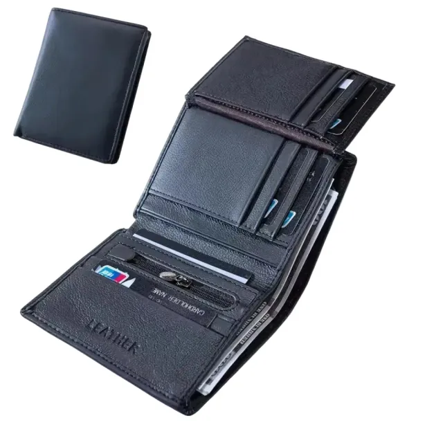 Mon Sacoche portefeuille homme RFID compact sécurisé