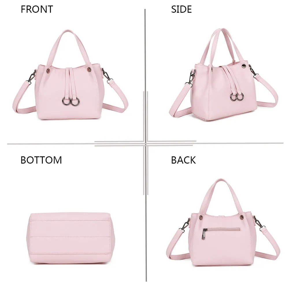 Gallantry Mini Léna petit sac à main rose grainé
