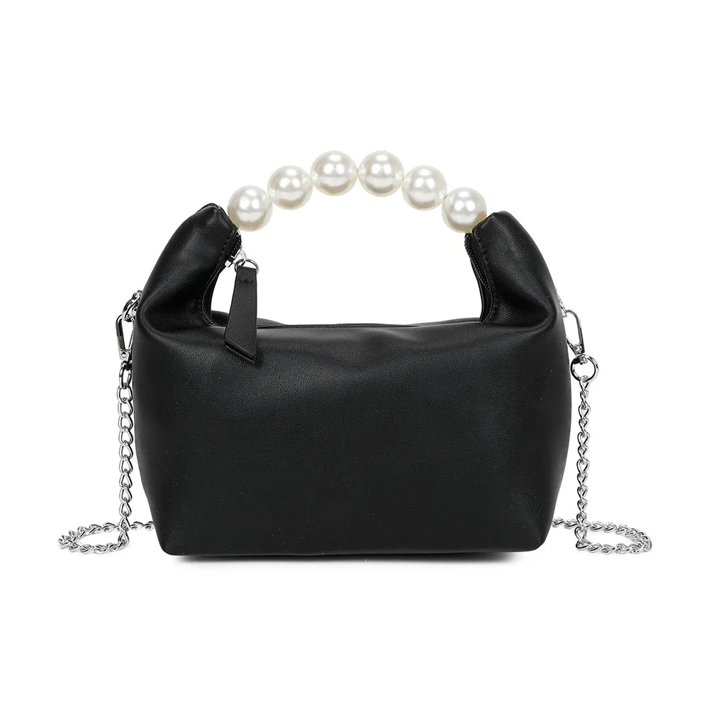 Gallantry Paris Lumière Perle sac bandoulière beige perles