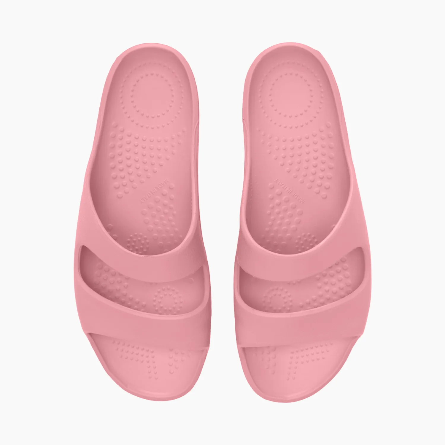 O bag O shoes high sandales blush compensées