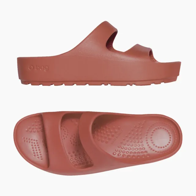 O bag O shoes high terracotta sandales femme EVA