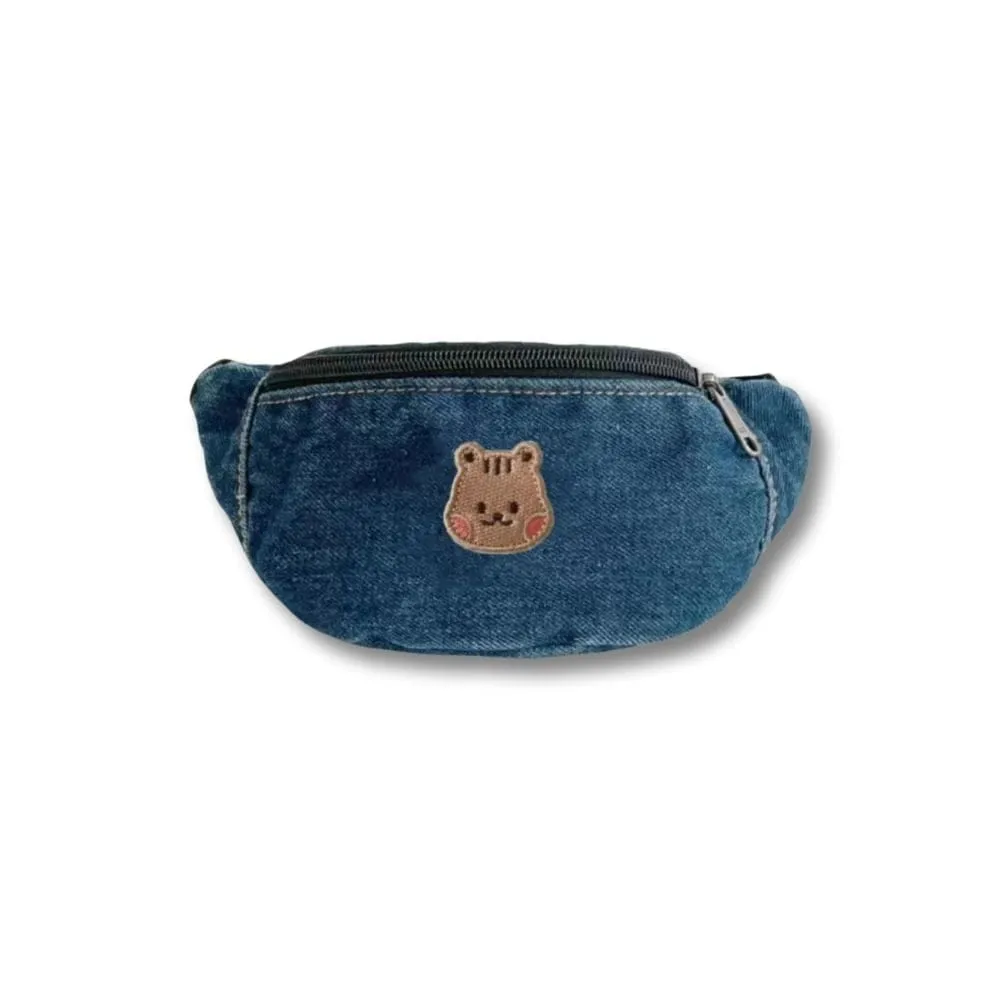 Maison Sacoches Bluey banane enfant jean réglable