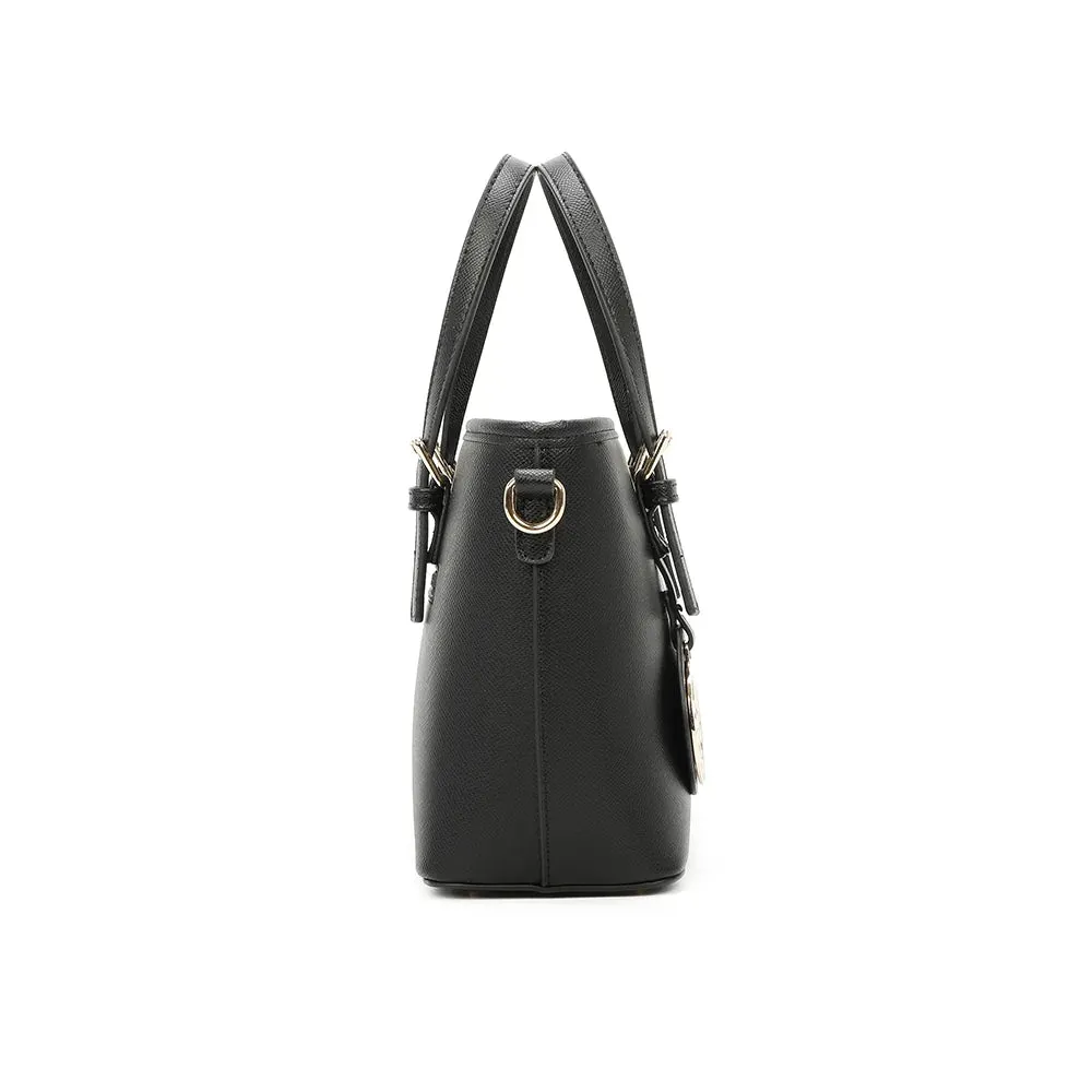 Gallantry Veya sac main Noir saffiano
