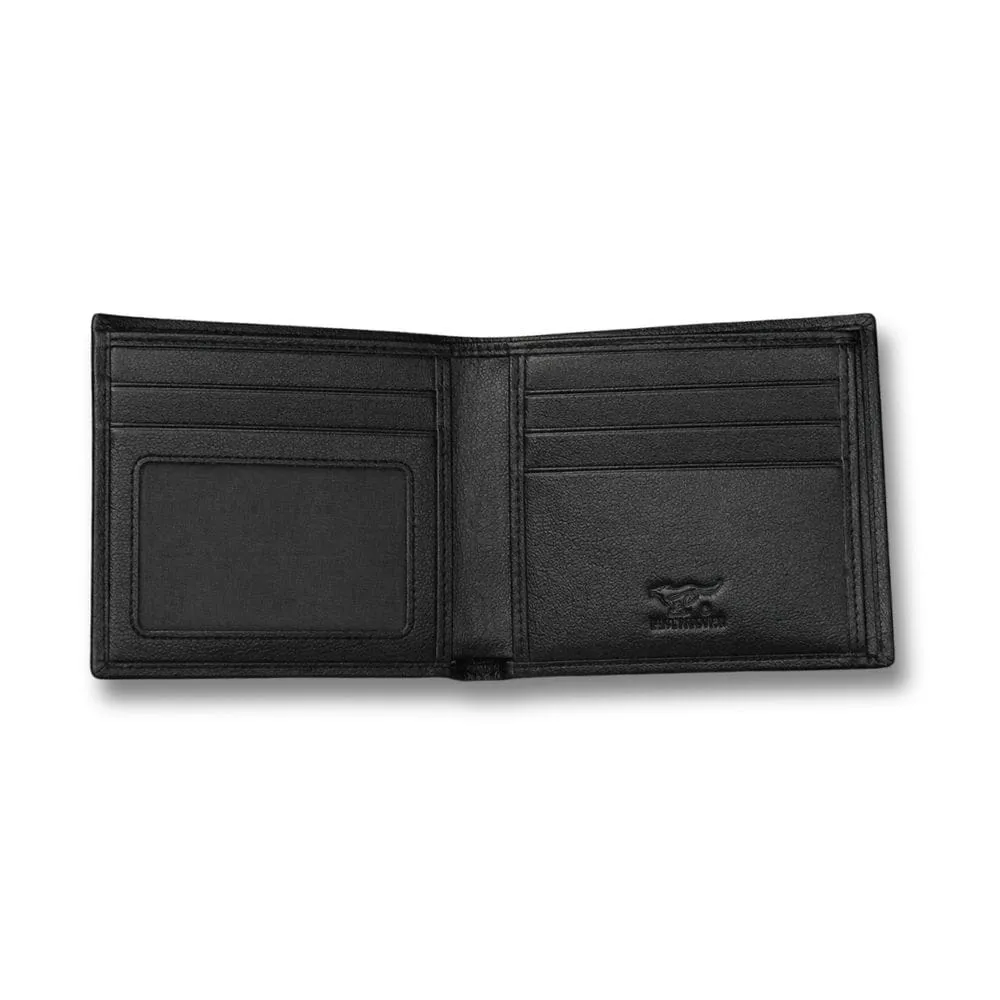 Maison Sacoches portefeuille homme cuir souple noir