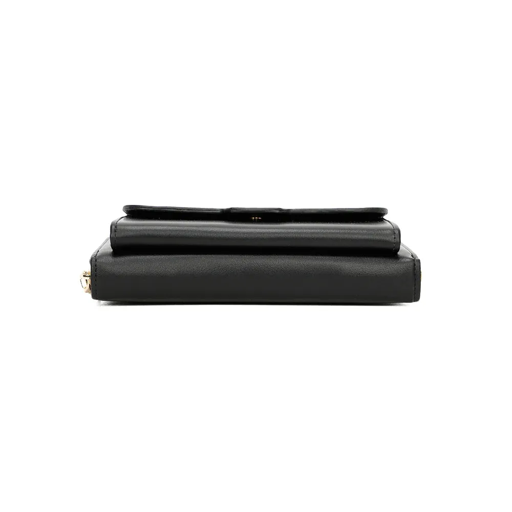 Gallantry Miniature sac bandoulière noir portefeuille