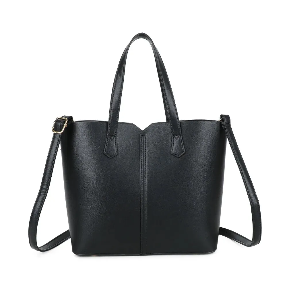 Gallantry Paris Modern Lady sac à main structuré noir