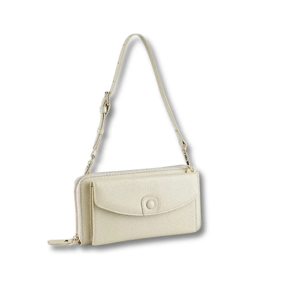 Maison Sacoches Rivia sac porte-monnaie rose cuir
