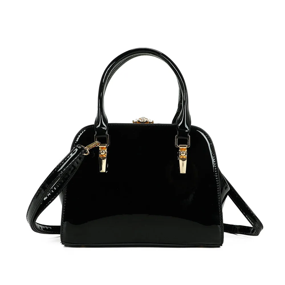 Gallantry Sofyra sac à main Noir verni