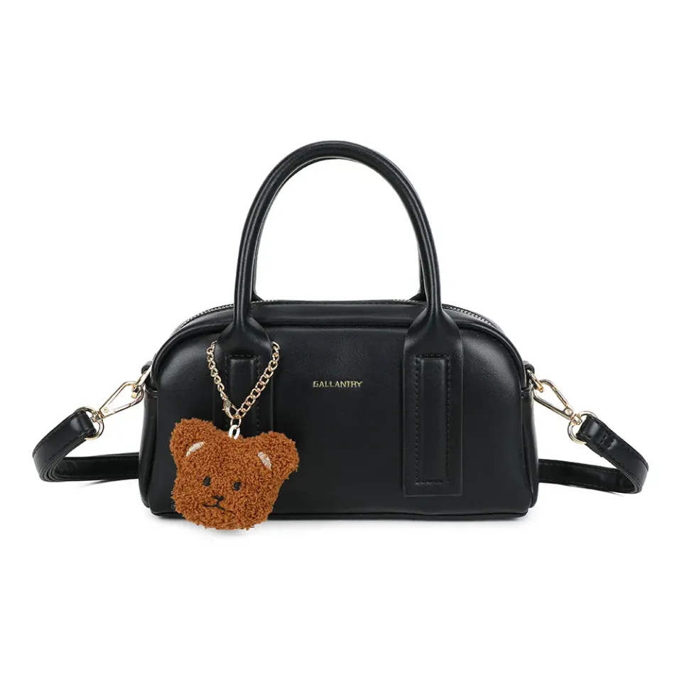 Gallantry Paris Lya petit sac bowling coffee à ourson
