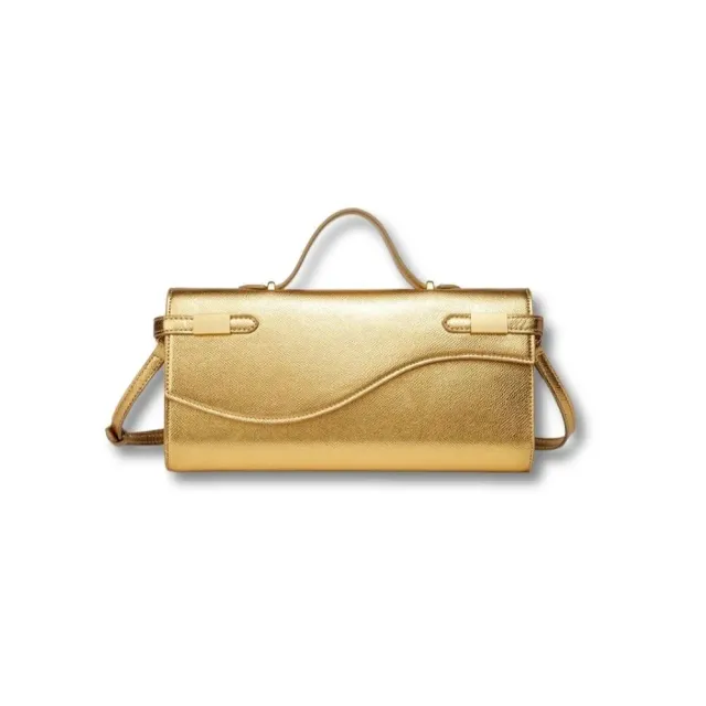 Maison Sacoches Cassandre pochette bourgogne vintage