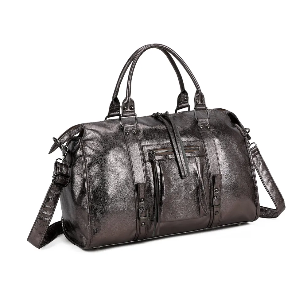 Gallantry Paris Skyla XL sac voyage argenté