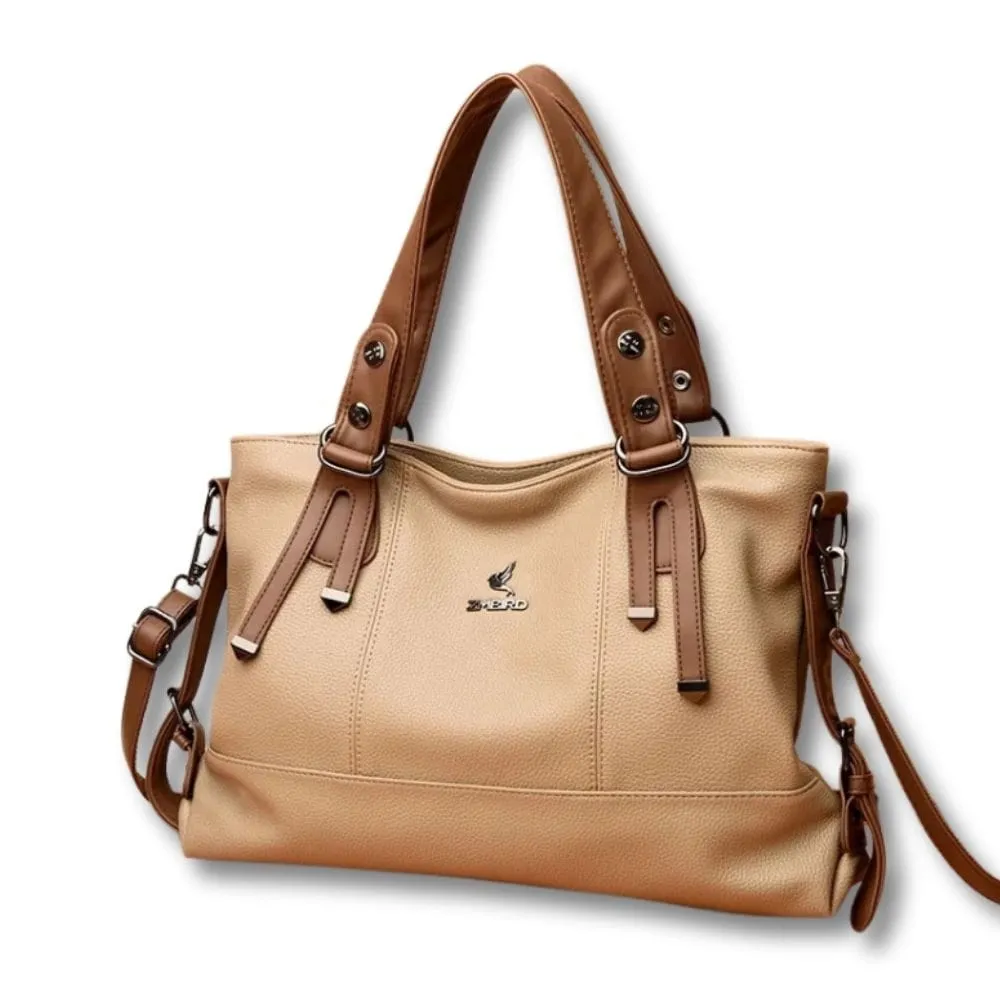 Maison Sacoches Bianca sac cuir noir grand