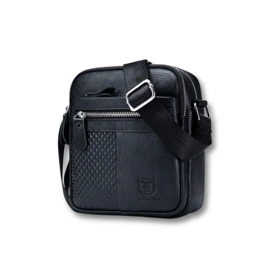 Maison Sacoches Faris Sacoche Homme Noir 21 cm Imperméable