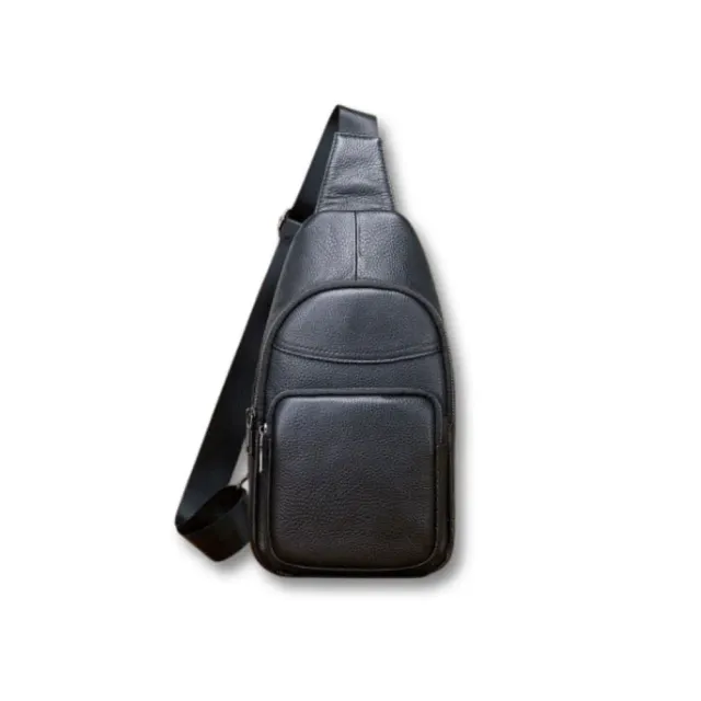 Maison Sacoches Néo sacoche cuir homme noir
